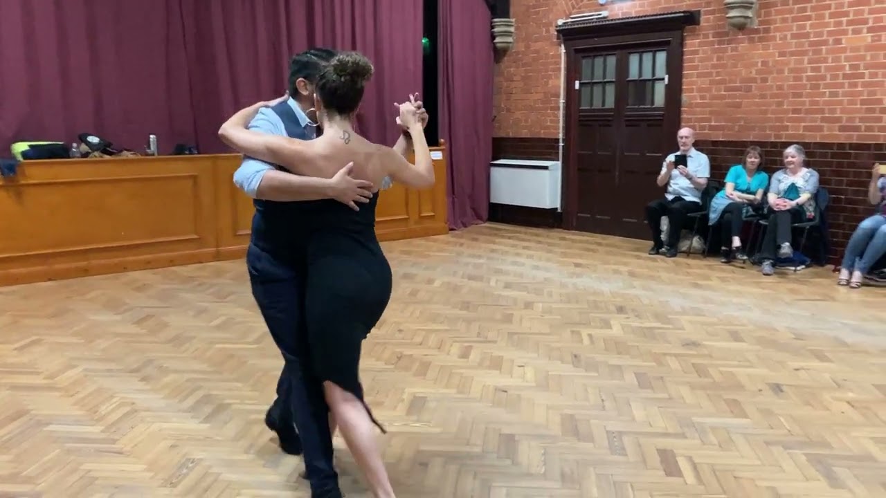 JULIO SAAVEDRA & Letitia Simone Wilkinson at Reading Tango Club