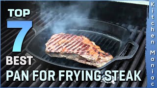 Best Pan for Frying Steak | With Lid Induction Compatible, PFOA & PTFES Free | Top 7 Review 2025