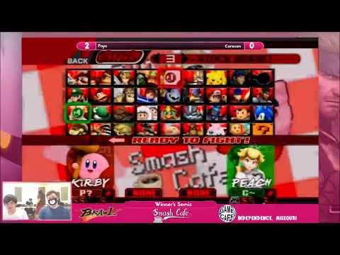SSBB - Smash Cafe 7/18/2018 - Poyo (Pokemon Trainer/Kirby) vs Corazon (Peach) Winners Semis