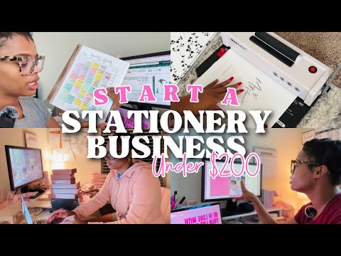 How to Start a Stationery Business With Less Than $200 | Amazon Haul