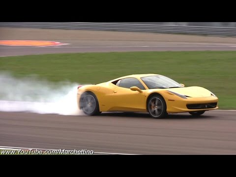 Ferrari 458 Powersliding - Autodromo di Monza