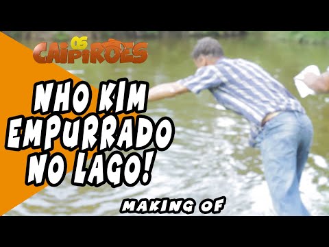 OS CAIPIRÕES - EMPURRARAM O NHÔ KIM DENTRO DA LAGOA
