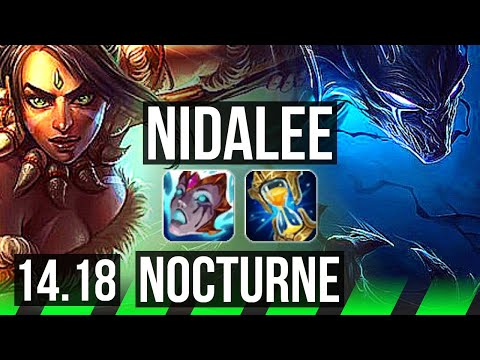 NIDALEE vs NOCTURNE (JGL) | 82% winrate, 10/3/12 | EUW Master | 14.18