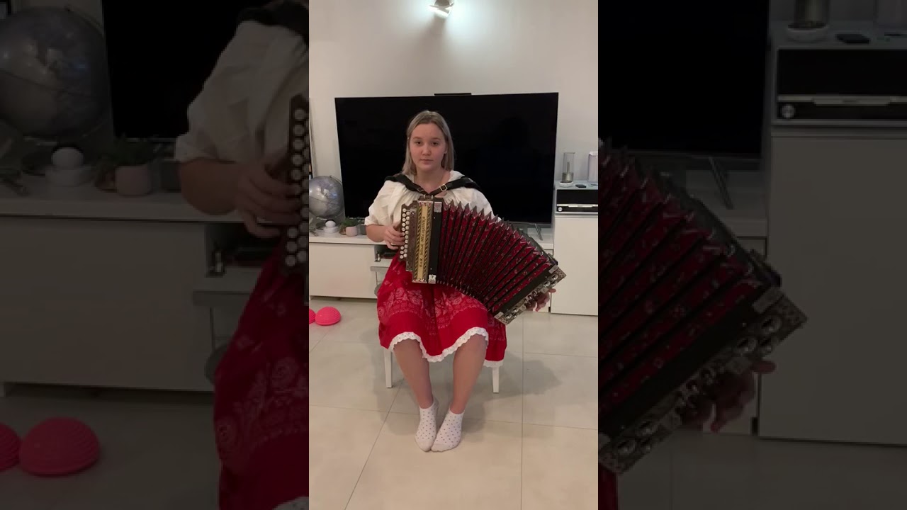 heligonkárka a akordeonistka Viki Sedláčková