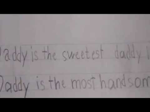 A daughter which finally tell the truth about his father