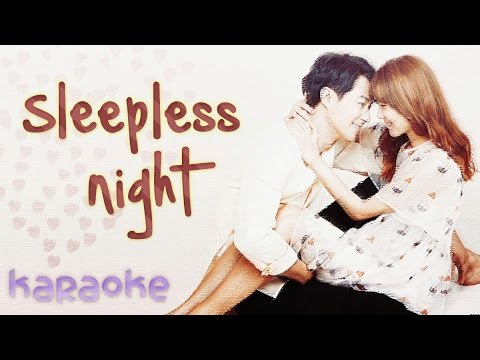 Sleepless Night - Crush ft. Punch [karaoke]