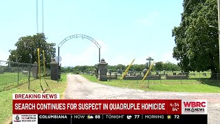 Search continues for suspect in Talladega quadruple homicide