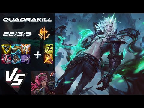 JUNGLE Viego vs Vi [QUADRAKILL] - EU Challenger Patch 25.S1.6