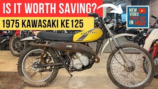 Is This Motorcycle Worth Saving? 1975 Kawasaki KE125