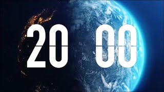 Earth Timer ⏳ | 20 Minute Countdown for Work & Break 🌍