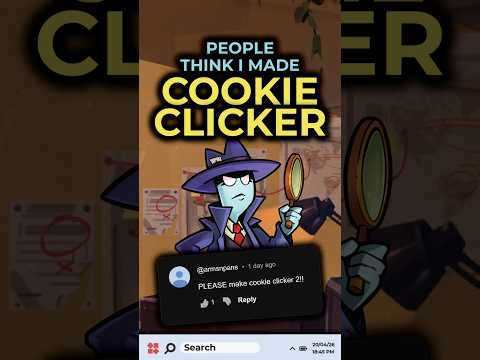 EVERYONE thinks I made Cookie Clicker... #gamedev