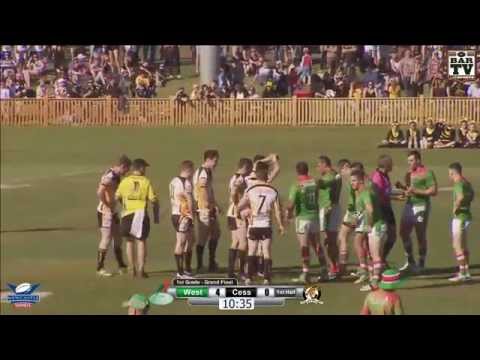2014 Real NRL Grand Final 1st Grade - Wests V Cessnock
