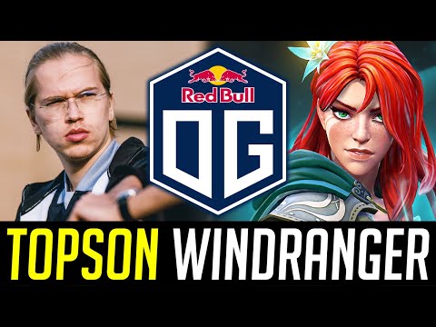 Topson WINDRANGER -  TI MODE (vs. SumaiL MK) DOTA 2