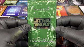 STAR WARS CCG - Dagobah Revised Edition booster pack opening