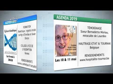 Agenda du 29 avril 2019