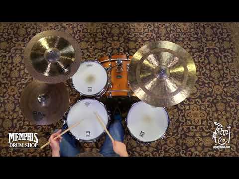Used Sabian 22" HHX Prototype 3 Point Ride Cymbal - 2448g (U12218-1050718T)