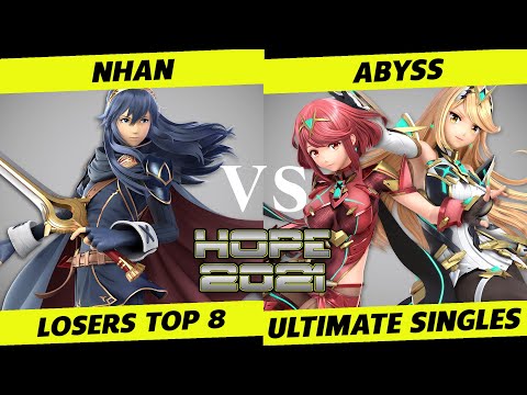 HOPE 2021 Losers Top 8 - Nhan (Lucina) vs. Abyss (Pyra/Mythra) - SSBU