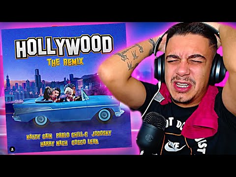 (REACCIÓN) Kaydy Cain, Pablo Chill-E, Harry Nach, Jodowsky, Cocco Lexa - Hollywood Remix
