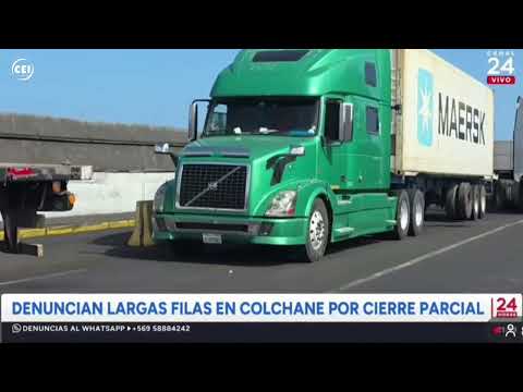 DENUNCIAN LARGAS FILAS EN COLCHANE POR CIERRE PARCIAL DEL COMPLEJO FRONTERIZO