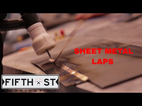 TIG Welding Sheet Metal Lap Joints