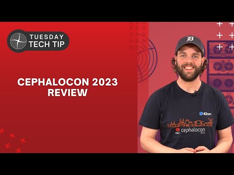 Tuesday Tech Tip - A Review of Cephalocon 2023