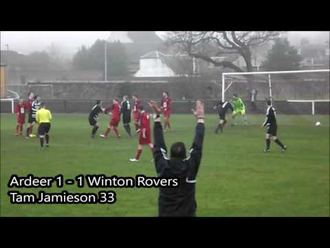 Ardeer Thistle 1 - 4 Ardrossan Winton Rovers - Ayrshire District League 07/01/2017