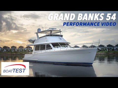 Grand Banks 54 (2020) - Test Video by BoatTEST.com
