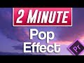 Premiere Pro CC : How to Create an ANIMATED Pop Up Effect for Image and Text