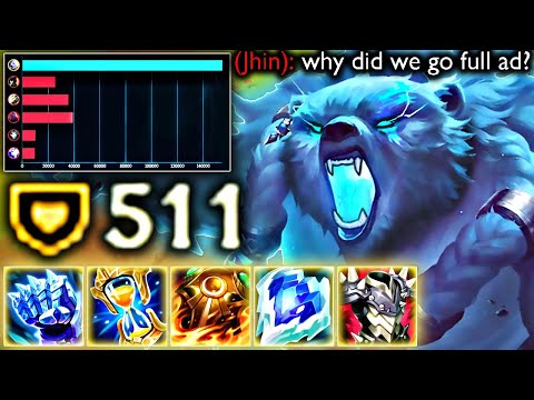 500 + ARMOR VOLIBEAR vs FULL AD TEAM..