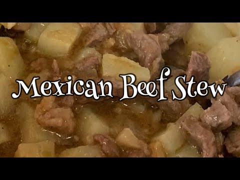 Mexican Beef Stew with Potatoes (Caldillo or Guisado)