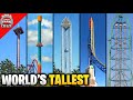 Top 10 TALLEST Drop Towers on Earth 2024 😲🌎