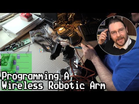 Programming a Wireless Robotic Arm