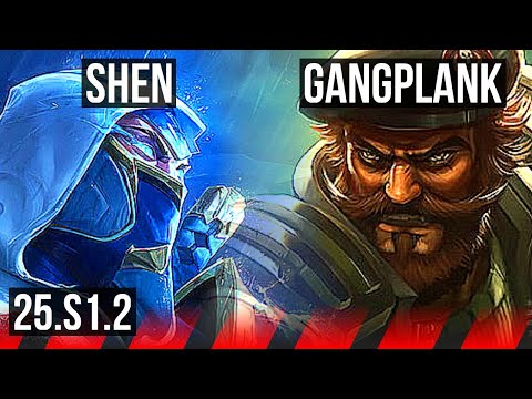 SHEN vs GANGPLANK (TOP) | 5/1/10 | KR Master | 25.S1.2