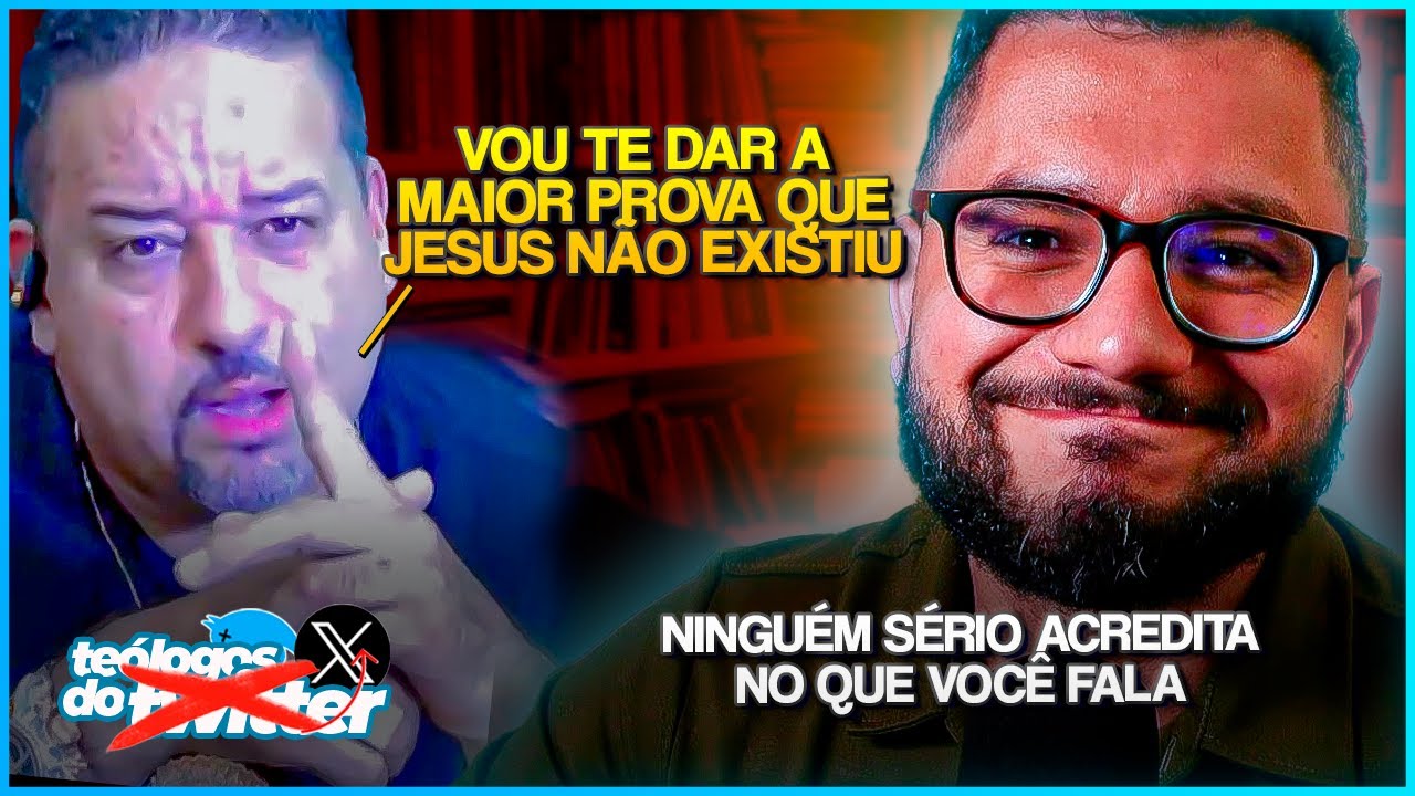 A BÍBLIA DIZ QUE JESUS NÃO EXISTE? | Resposta ao Fábio Sabino