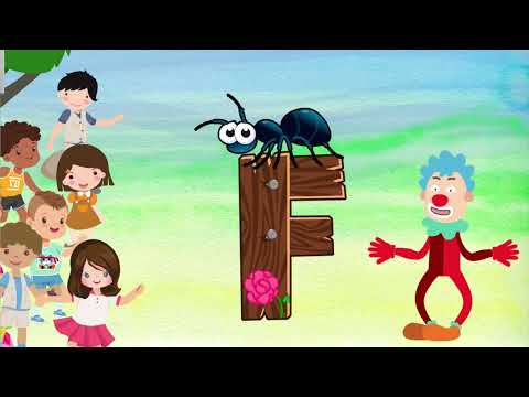 ABC-Lied - Buchstabe F  - mit Kiku, dem Clown