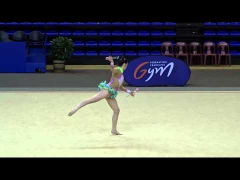 Lucie Bourquin massues - Nat A 18+ France Besançon 2016