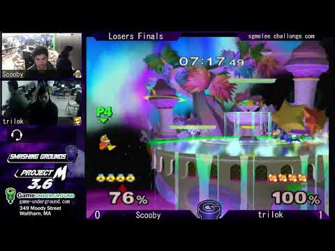 SG at GU 18.5 Melee LF - Scooby (Sheik) vs trilok (Fox)