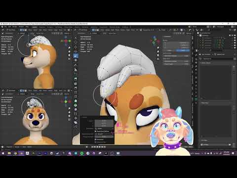 [Tutorial]  How to Quickly Model Hair in Blender