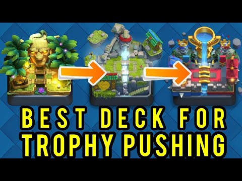 Clash Royale - Best Deck For Trophy Pushing | Best Xbow Cycle Deck