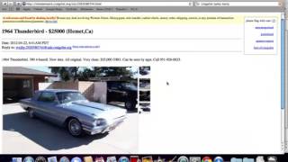 Craigslist Riverside County   Used Car Searches Under $700 Possible