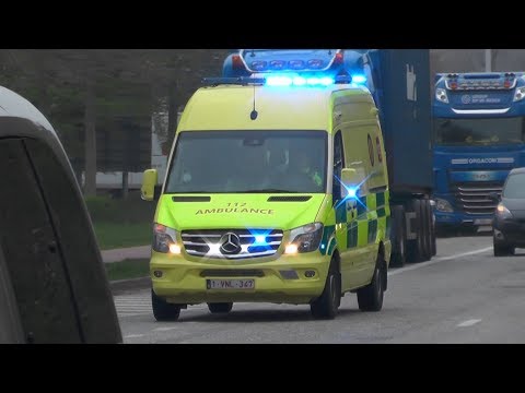 [Primeur] Eerste Ziekenwagen Brandweer Hoogstraten met spoed naar het AZ Turnhout