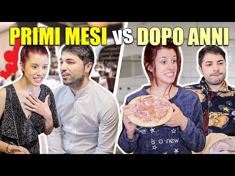 FIDANZATI I PRIMI MESI vs DOPO ANNI ❤️