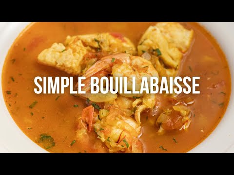 Einfache Bouillabaisse