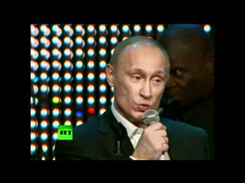 Singing Putin: 'Blueberry Hill'