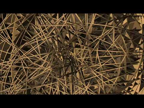 Club Visuals 1125 - Gold & Messy Background Video Loop HD