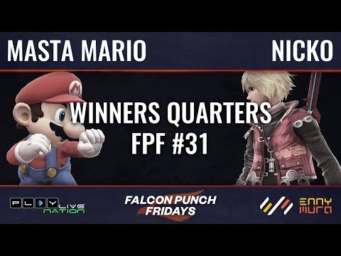 CHG | Masta Mario (Mario) vs FaD | 2S Nicko (Shulk) - Winners Quarters (FPF31)