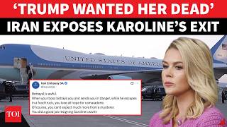 ‘TRUMP BETRAYED KAROLINE…’: Iran Embassy’s SHOCKER Over Leavitt Exit; Decoy Plane Saga ERUPTS