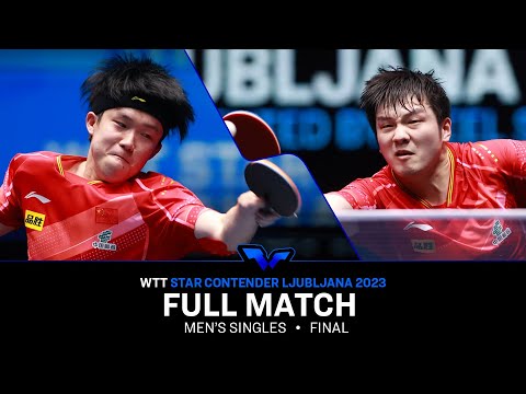 FULL MATCH | WANG Chuqin vs FAN Zhendong | MS F | #WTTLjubljana 2023