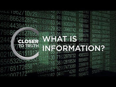 What is Information? | Episode 1403 | Closer To Truth