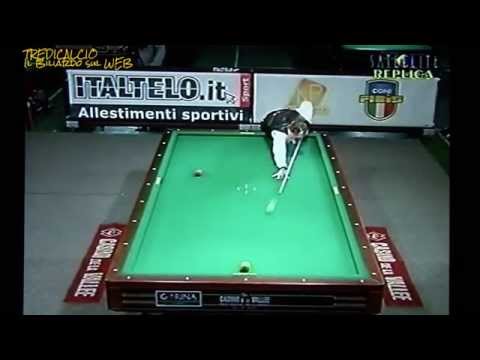 MONTEREALI vs DI SANTO - 4° D.F. 1^ Prova 7°Camp.Italiano Biliardo 2006 Somma Lombardo